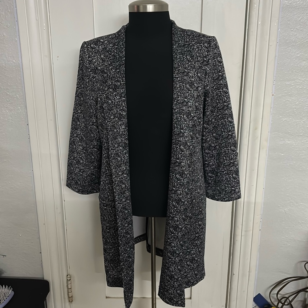 NYCC Blazer, Size Medium, Pattern, Long Blazer